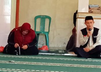 Penyuluh KUA Ciemas Perkuat Pemahaman Kalibrasi Arah Kiblat bagi Santri MT Al Furqon