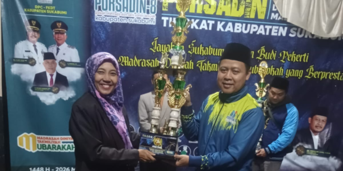 Cicurug Sabet Juara Umum II PORSADIN VIII, Borong Tiga Medali Emas dan Siap Tatap Tingkat Provinsi