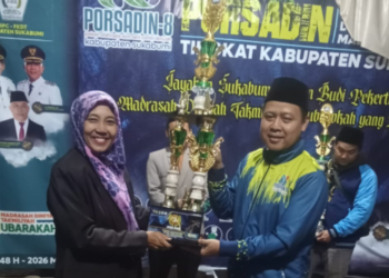 Cicurug Sabet Juara Umum II PORSADIN VIII, Borong Tiga Medali Emas dan Siap Tatap Tingkat Provinsi