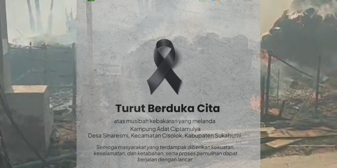 Kemenag Kabupaten Sukabumi Sampaikan Duka Cita atas Musibah Kebakaran di Kampung Adat Kasepuhan Cipta Mulya