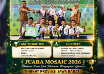 Empat Siswa MTsN 2 Sukabumi Raih Prestasi Gemilang pada Ajang MOSAIC 2026 Tingkat Provinsi Jawa Barat