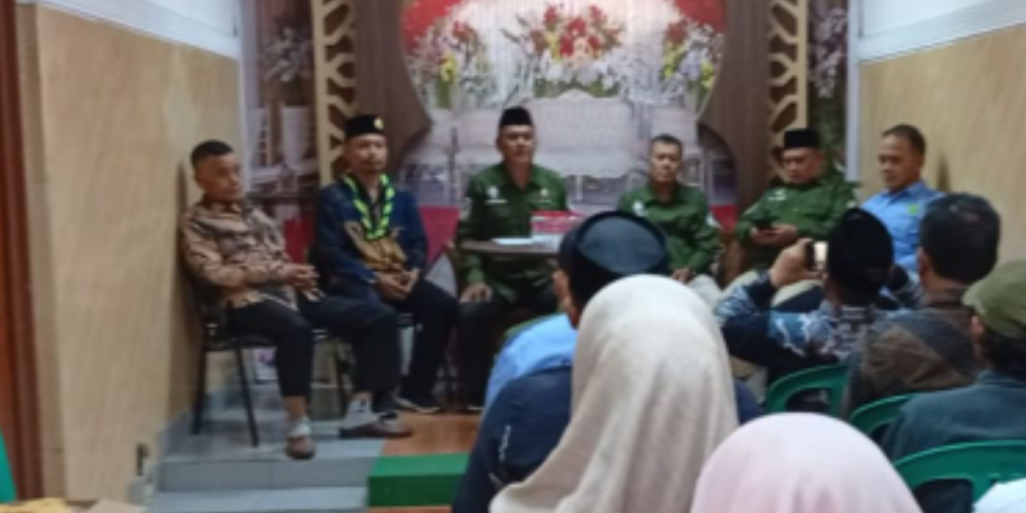 Kepala KUA Nagrak Hadiri Pembentukan Ranting Saka Amal Bakti Tiga Kecamatan