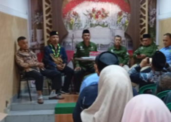 Kepala KUA Nagrak Hadiri Pembentukan Ranting Saka Amal Bakti Tiga Kecamatan