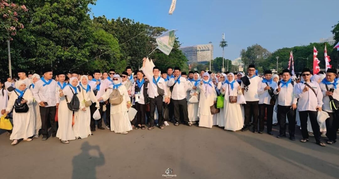 KUA Cicurug Hadiri Zikir dan Doa Kebangsaan di Monas, Perkuat Semangat Kebangsaan dan Spiritualitas