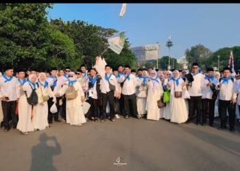 KUA Cicurug Hadiri Zikir dan Doa Kebangsaan di Monas, Perkuat Semangat Kebangsaan dan Spiritualitas