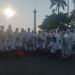 Rombongan Bus 10 Satukan ASN Tujuh KUA Ikuti Zikir dan Doa Kebangsaan di Monas