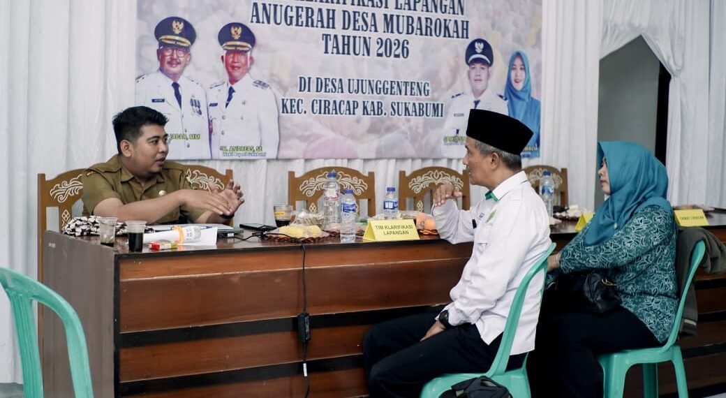 KUA Ciracap Dukung Desa Ujunggenteng dalam Klarifikasi Lapangan Anugerah Desa Mubarakah 2026