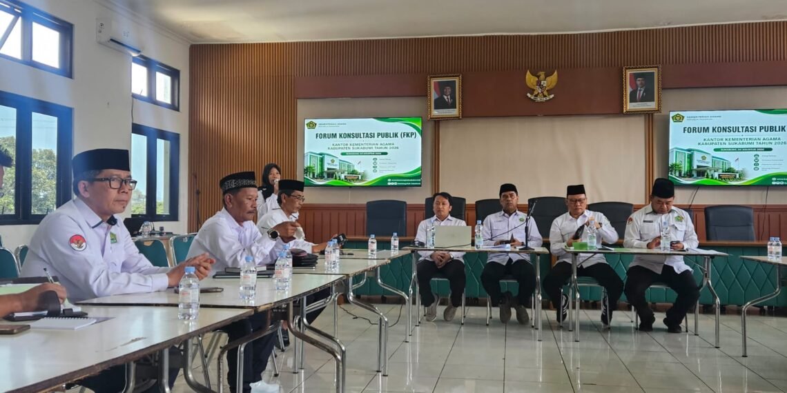 Ketua IPARI Kabupaten Sukabumi Apresiasi Forum Konsultasi Publik Kemenag sebagai Wadah Penguatan Pelayanan