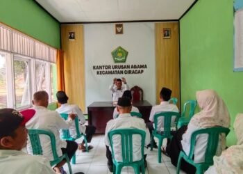 KUA Ciracap Gelar Rapat Pembinaan Pegawai, Perkuat Koordinasi dan Tingkatkan Kualitas Pelayanan
