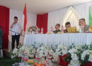 Kepala KUA Cicurug Hadiri Anugerah Desa Mubarakah di Desa Nanggerang, Pimpin Pembacaan Doa