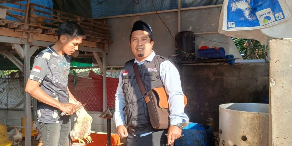 Penyuluh KUA Ciemas Dampingi Penyembelihan Halal di Rumah Potong Ayam SP Berkah Tongkol