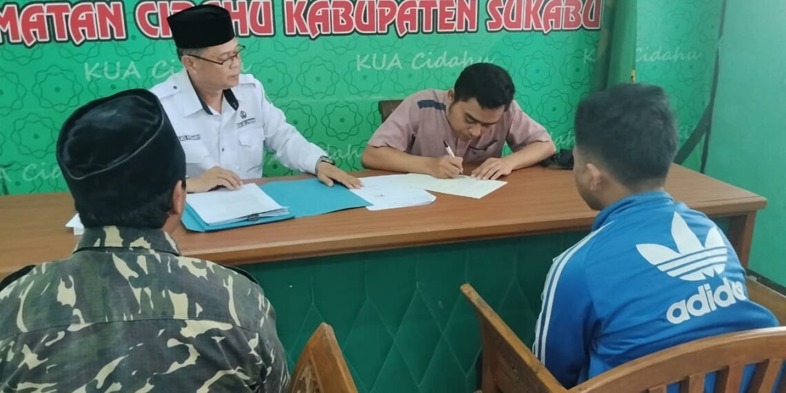 Kepala KUA Cidahu Pimpin Ikrar Wakaf Tanah Seluas 196 Meter Persegi untuk Yayasan Rashid Madaniya