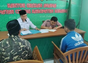 Kepala KUA Cidahu Pimpin Ikrar Wakaf Tanah Seluas 196 Meter Persegi untuk Yayasan Rashid Madaniya