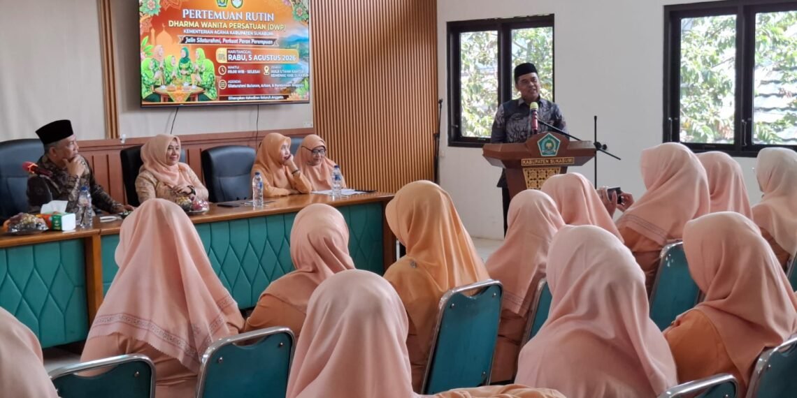 PLT. Kasubbag TU Kemenag Sukabumi Ajak DWP Perkuat Kebersamaan dan Dukung Peran ASN