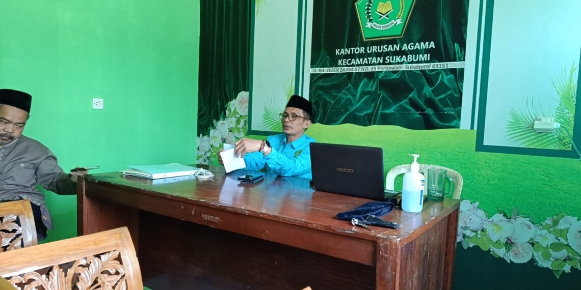 KUA Sukabumi Gelar Rapat Pembinaan, Matangkan Persiapan GEBER Masjid dan Penguatan Program Kelembagaan