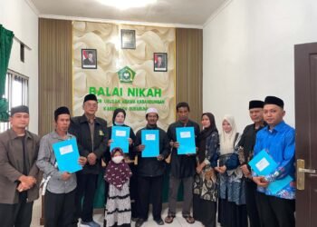 Perkuat Legalitas Aset Wakaf, KUA Kabandungan Laksanakan Ikrar Wakaf untuk Kepentingan Umat