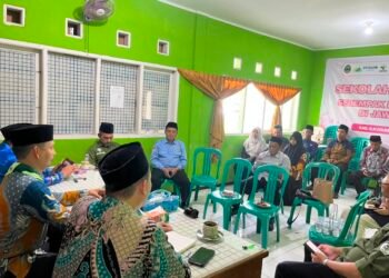 KUA Cisaat Gelar Rapat Koordinasi Pembentukan Saka Amal Bakti Ranting Cisaat