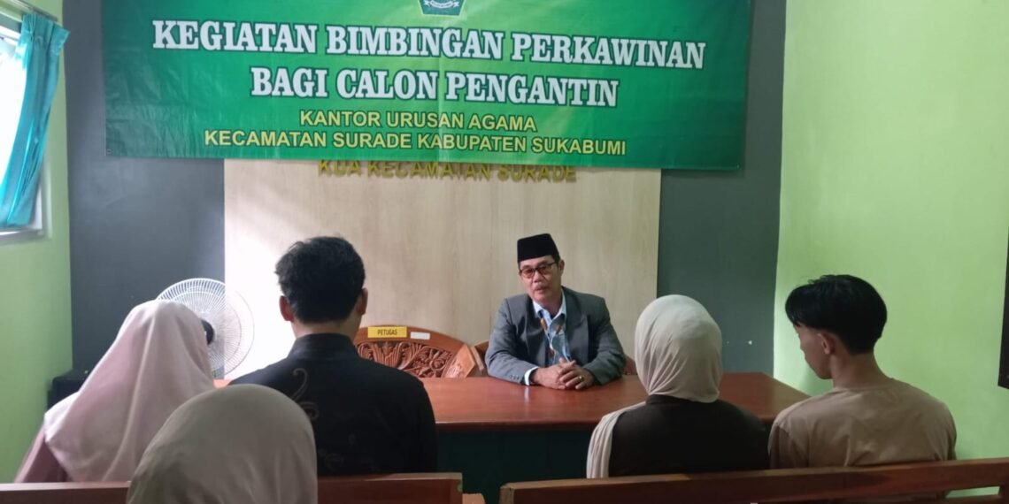 Bimbingan Perkawinan KUA Surade Bekali Enam Pasang Calon Pengantin Wujudkan Keluarga Sakinah