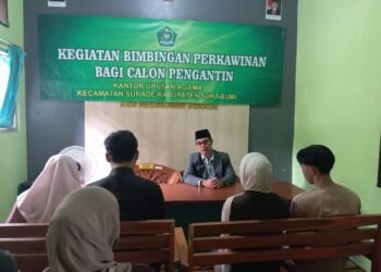 Bimbingan Perkawinan KUA Surade Bekali Enam Pasang Calon Pengantin Wujudkan Keluarga Sakinah