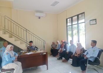 Rapat Persiapan GEBER MAS, KUA Sagaranten Matangkan Pelaksanaan Gerakan Bersih-Bersih Masjid