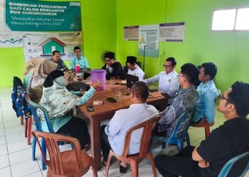Rapat Koordinasi Internal, KUA Gunungguruh Matangkan Persiapan GEBER MAS