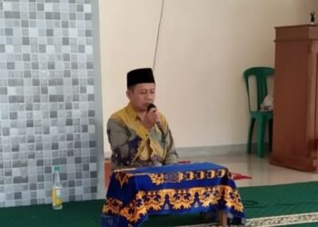 Penyuluh KUA Ciracap Sosialisasikan GEBER MAS dan Penguatan Keluarga Sakinah di Masjid Al-Fata