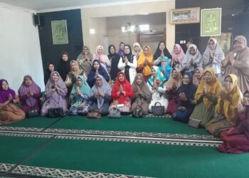 Penyuluh KUA Cicurug Sosialisasikan GEBER Masjid dalam Bimluh Majelis Taklim Al Jannah