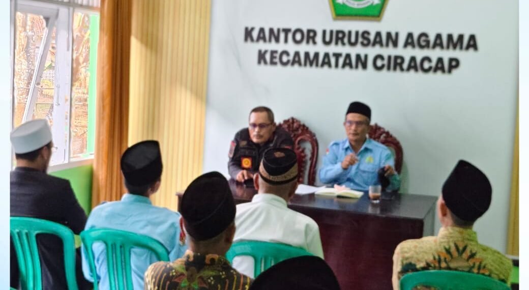 KUA Ciracap Perkuat Sinergi Lintas Sektor Melalui Rakor GEBER Masjid