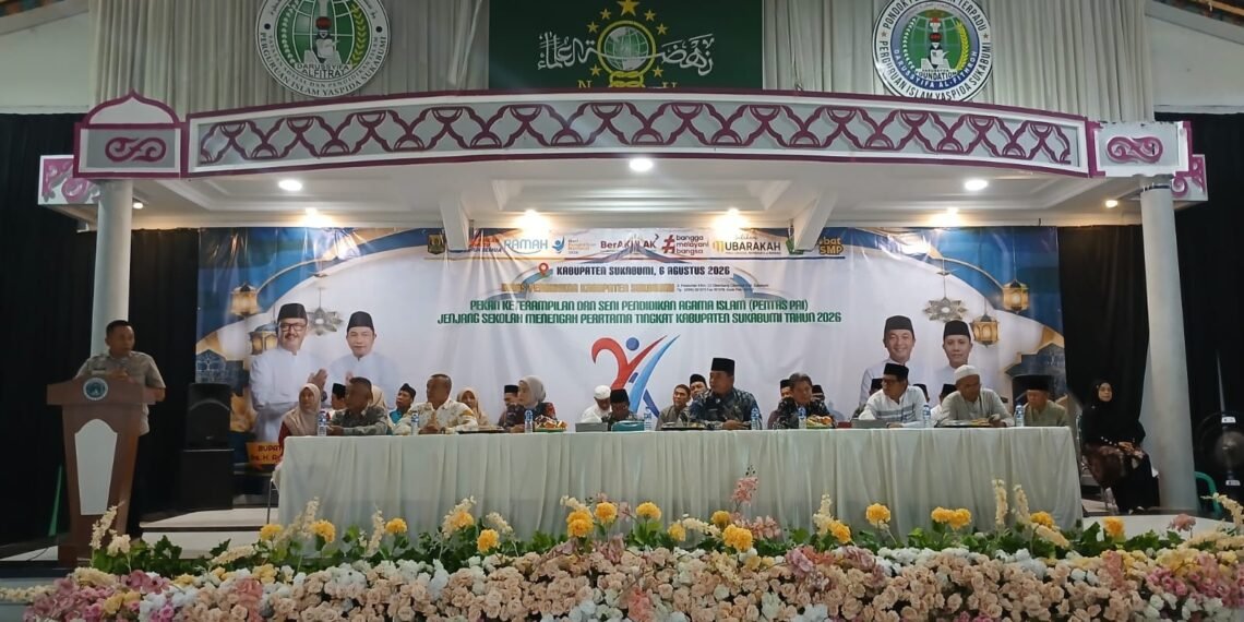Kolaborasi Kemenag dan Disdik Sukseskan Pentas PAI SMP Tingkat Kabupaten Sukabumi