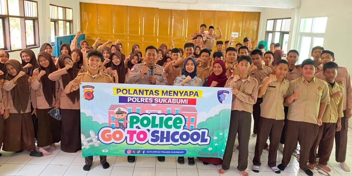 Police Go To School, Polres Sukabumi Edukasi Siswa MAN 2 Sukabumi tentang Keselamatan Berlalu Lintas