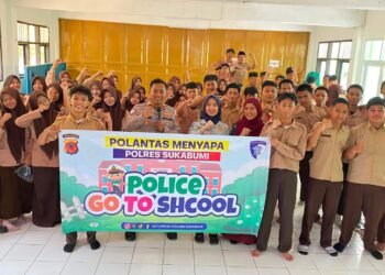 Police Go To School, Polres Sukabumi Edukasi Siswa MAN 2 Sukabumi tentang Keselamatan Berlalu Lintas