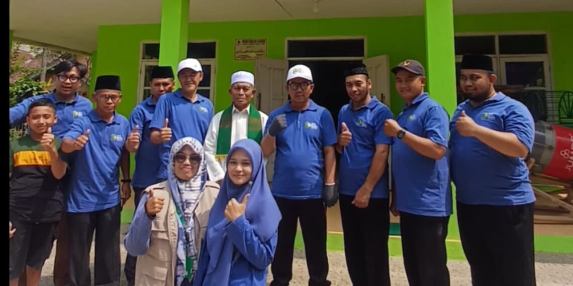 KUA Cikidang Laksanakan GEBER MAS di Masjid Jami Nurul Iman