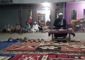 Pengajian IQOMAH Jadi Momentum Sosialisasi GEBER MASJID oleh Kepala KUA Jampangkulon