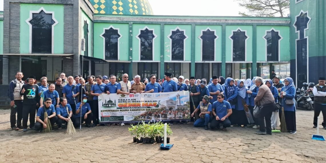 GEBER MAS Nasional Bergema hingga Kab. Sukabumi, 2.136 Masjid Ikut Serta
