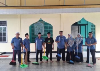 KUA Gegerbitung Laksanakan GEBER MAS di Masjid Al Barokah