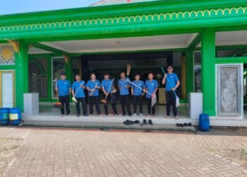 Kepala KUA Nagrak Pimpin GEBER MASJID di Masjid Besar At-Taqwa