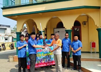 Semarak HUT RI ke-81, KUA Cidahu Ajak Masyarakat Hidupkan Semangat Gotong Royong melalui GEBER MAS