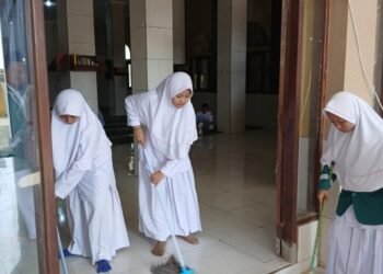 Warga MAN 3 Sukabumi Ikuti GEBER MAS Serentak Nasional, Santri Ulul Albab Turut Ambil Bagian