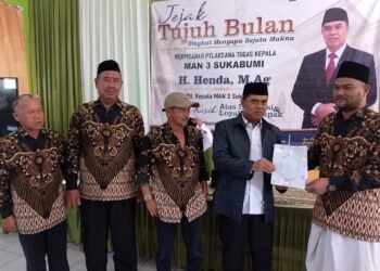 Tujuh Bulan Memimpin, H. Henda Tinggalkan Jejak Kebaikan di MAN 3 Sukabumi