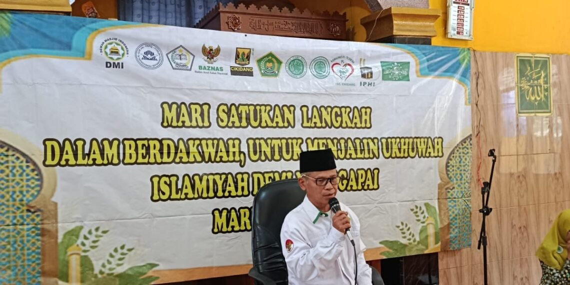 Penyuluh KUA Cikidang Paparkan Capaian Program Keagamaan dalam Syahriahan Kecamatan