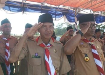 KUA Ciracap Hadiri Pembukaan Jambore Ranting Pramuka ke-65