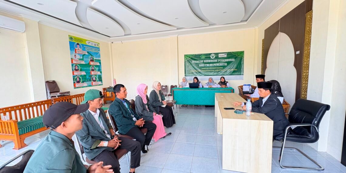 KUA Sagaranten Terima Kunjungan Mahasiswa KKM STAI Palabuhanratu, Siap Kolaborasi Program Keagamaan