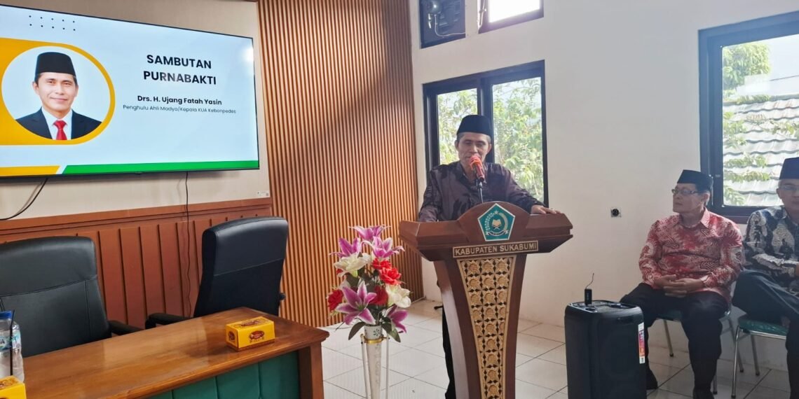 Penghulu Purna Bakti Sampaikan Pesan dan Kesan, Pengabdian di Kemenag Sukabumi Jadi Kenangan
