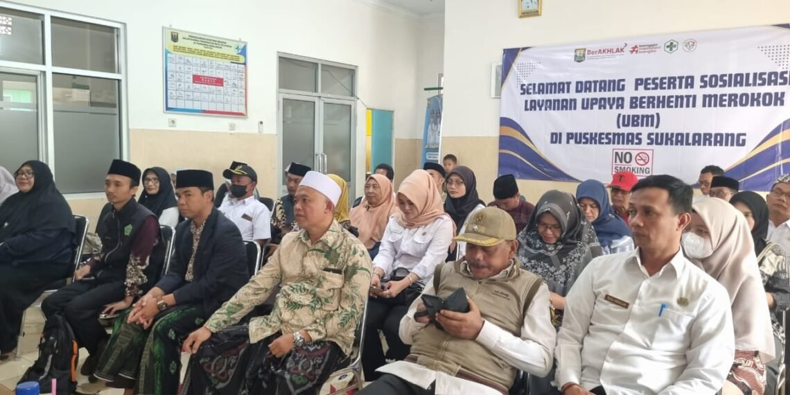 Penyuluh Agama Islam KUA Sukalarang Dukung Layanan Upaya Berhenti Merokok