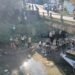 KUA Lengkong Bersama Forkopimcam dan Masyarakat Gelar Bersih-Bersih Sungai Sambut HUT RI dan HUT Pramuka