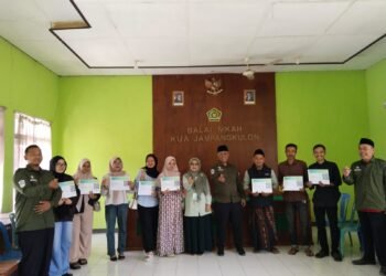 KUA Jampangkulon Gelar Bimbingan Perkawinan bagi Lima Pasang Calon Pengantin
