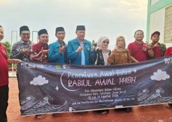 Hasil Rukyatul Hilal POB Cibeas, DHR Sukabumi Nyatakan Hilal Rabi’ul Awwal 1448 H Terlihat
