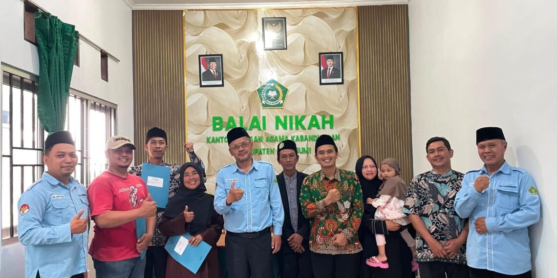 Perkuat Kepastian Wakaf, KUA Kabandungan Fasilitasi Ikrar Tanah untuk MDTU