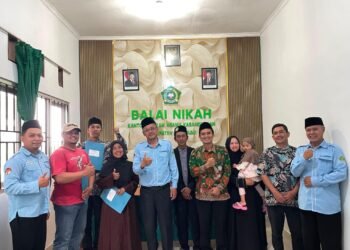 Perkuat Kepastian Wakaf, KUA Kabandungan Fasilitasi Ikrar Tanah untuk MDTU