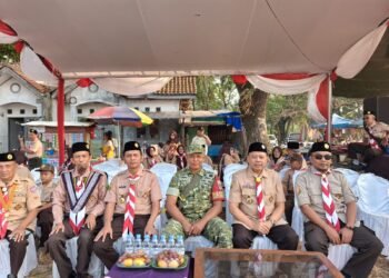 Kepala KUA Palabuhanratu Hadiri Upacara Pembukaan HUT Pramuka ke-65 Tingkat Kecamatan